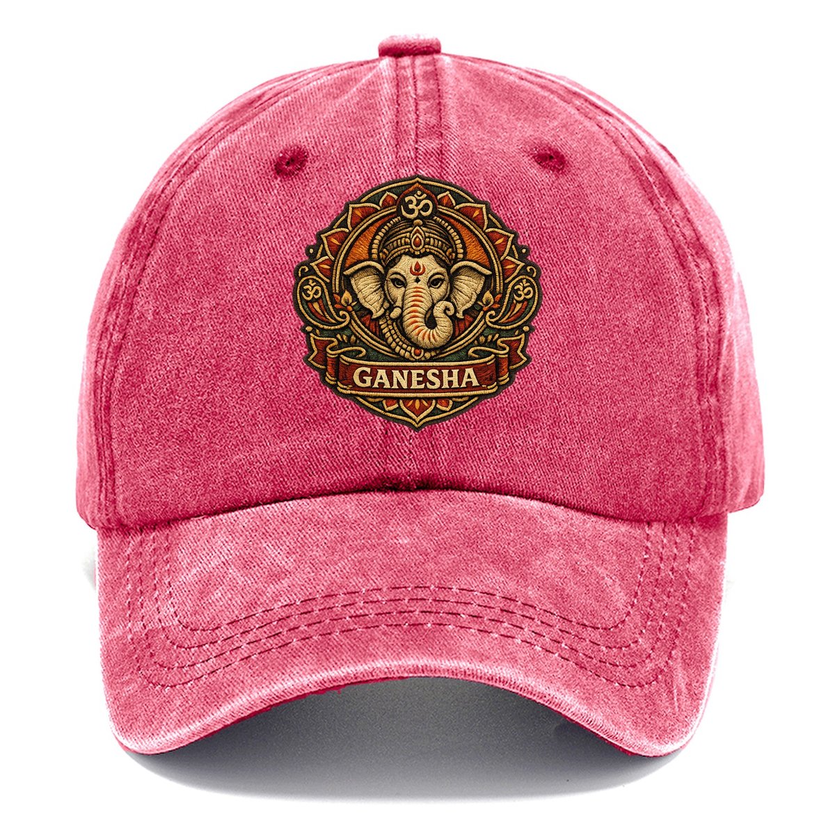 Ganesha Blessing Classic Cap – Pomegranate Blush