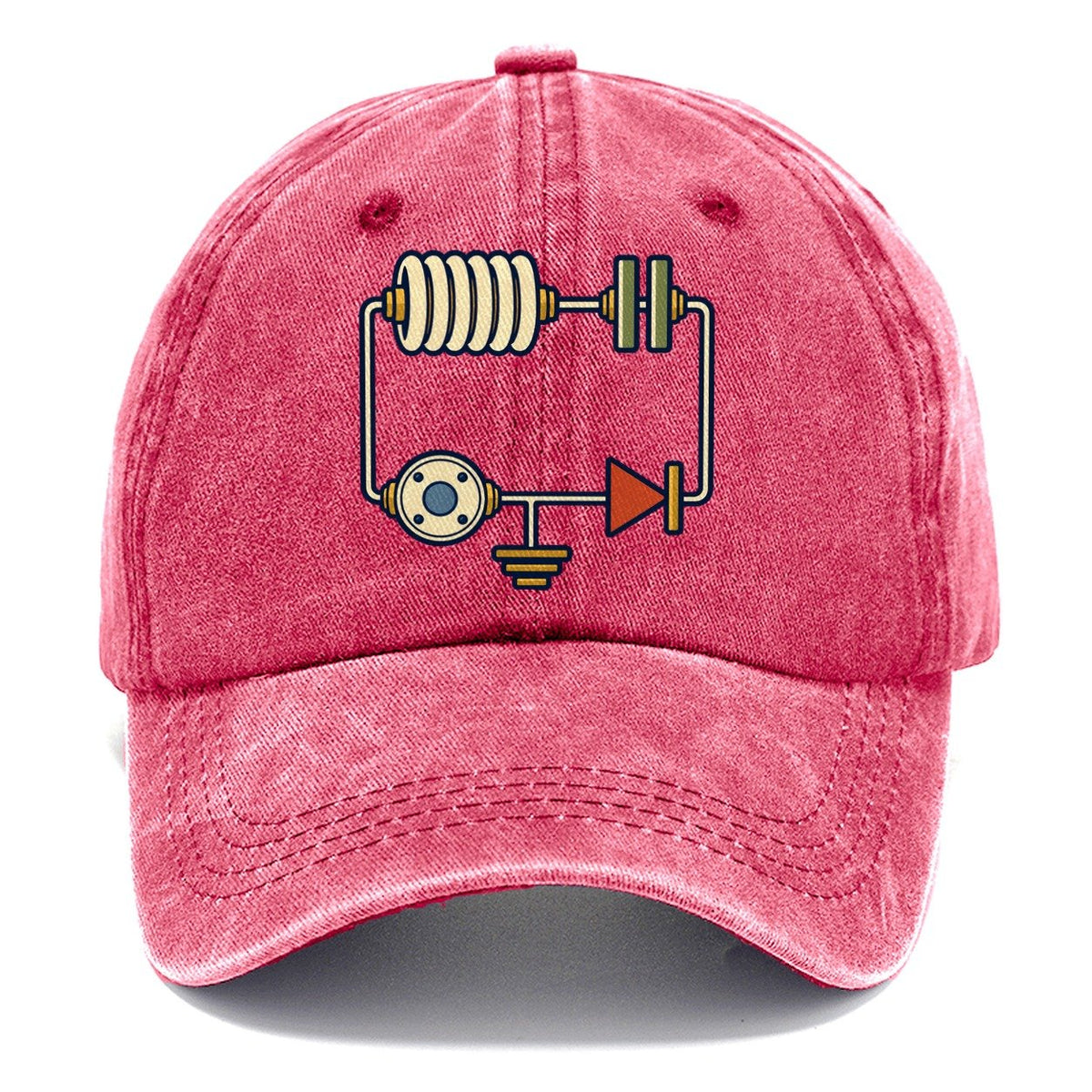 Bench Radio Schematic Amateur Radio Classic Cap – Pomegranate Blush