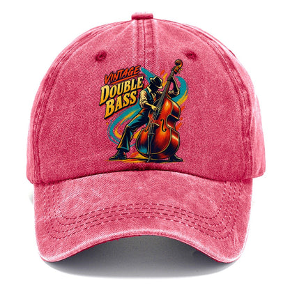 Vintage Double Bass Music Instruments Classic Cap – Pomegranate Blush