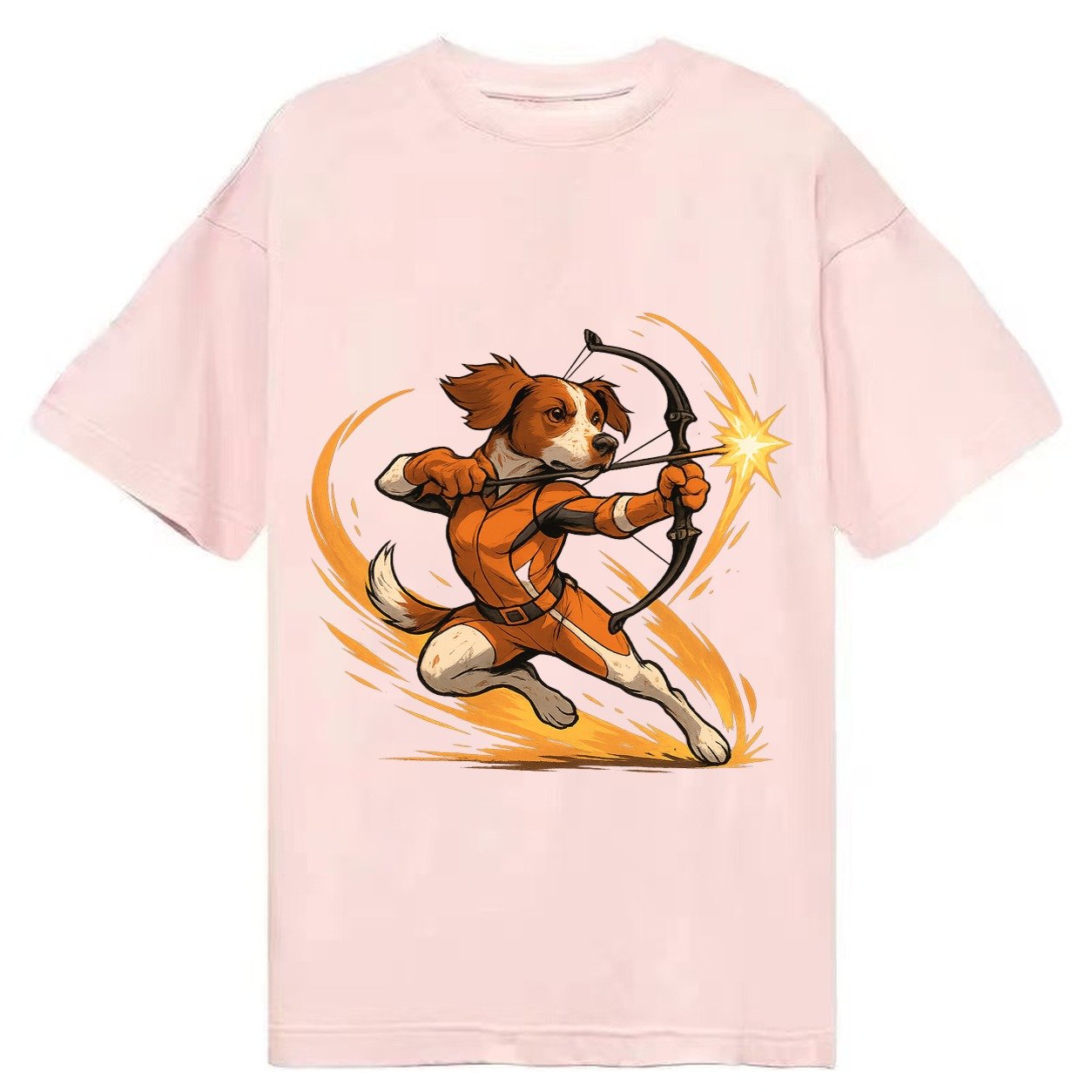 Brittany Hawkeye Hunting Heritage Compound Bow Gear Orange W Classic T-shirt – Pink