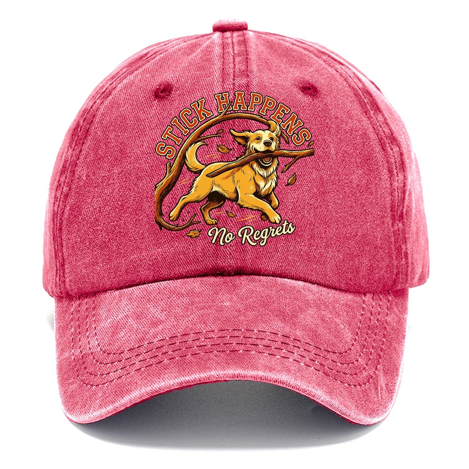 No Regrets Classic Cap – Pomegranate Blush
