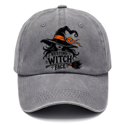 Resting Witch Face Slogan Witch Magic Classic Cap – Urban Haze