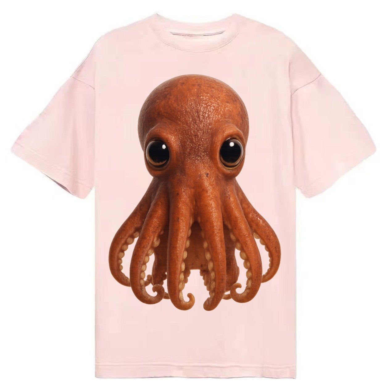 Baby Giant Pacific Octopus Reddish Smaller Tentacles Express Classic T-shirt – Pink