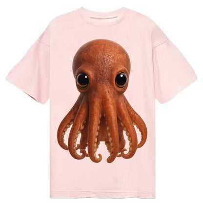 Baby Giant Pacific Octopus Reddish Smaller Tentacles Express Classic T-shirt – Pink