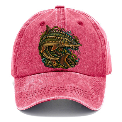 Lake Sturgeon Armor Fishing Club Classic Cap – Pomegranate Blush
