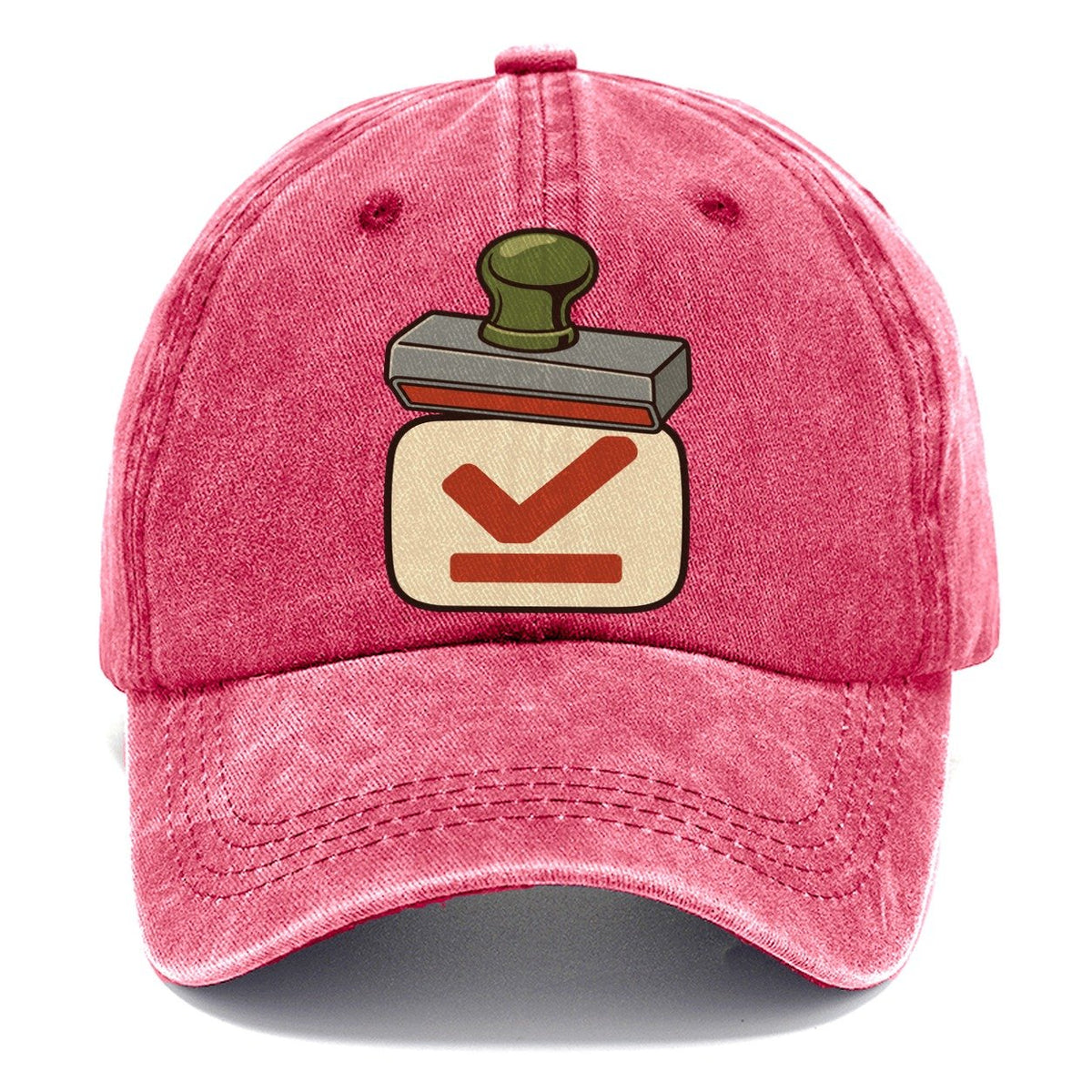 Stamp And Impression Geocaching Classic Cap – Pomegranate Blush
