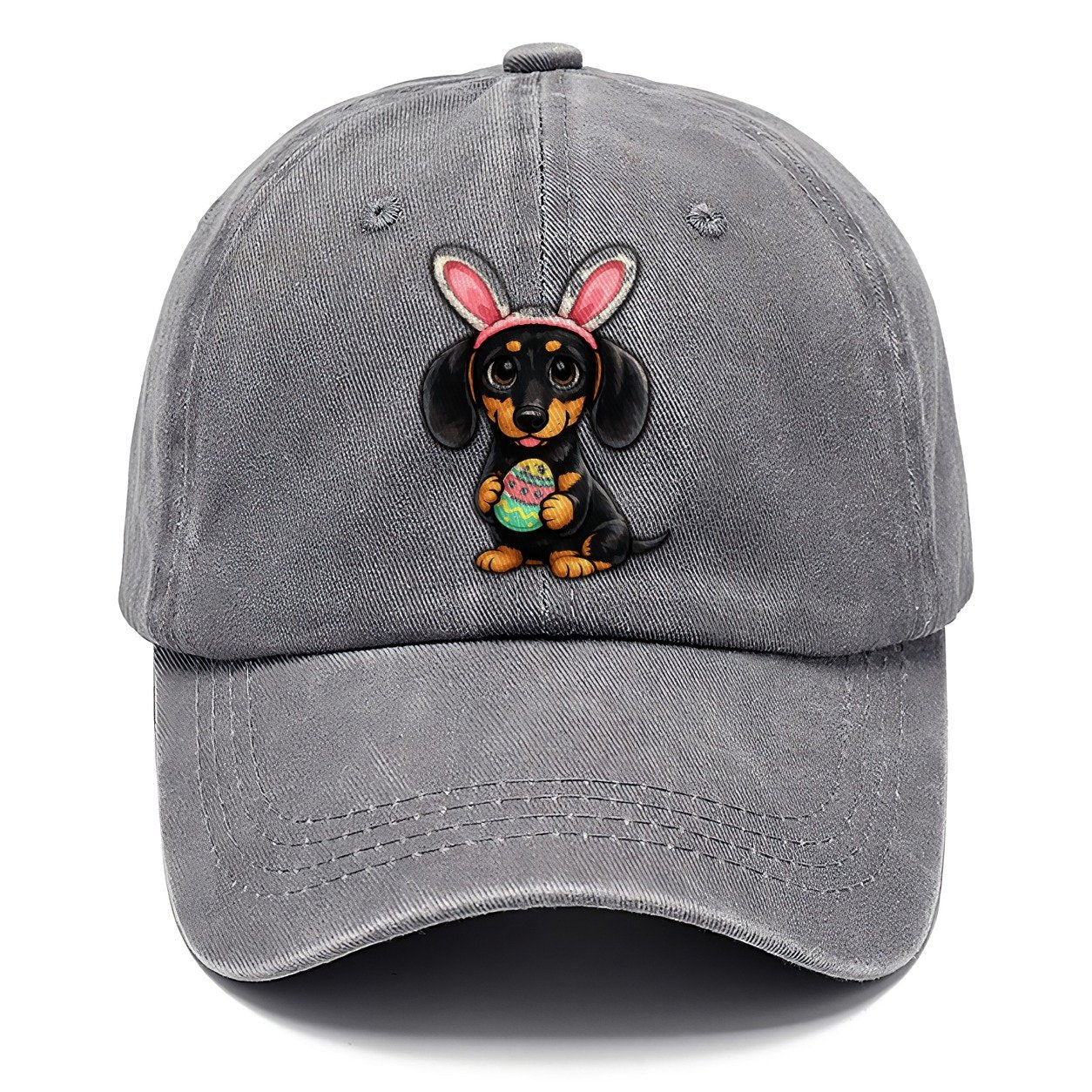 Dachshund Easter Bunny Egg Classic Cap – Urban Haze