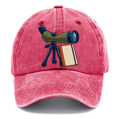 Spotting Scope And Notebook Birdwatching Classic Cap – Pomegranate Blush