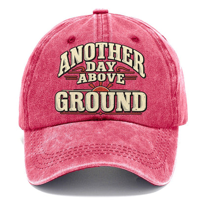 Another Day Above Ground American Wit Classic Cap – Pomegranate Blush