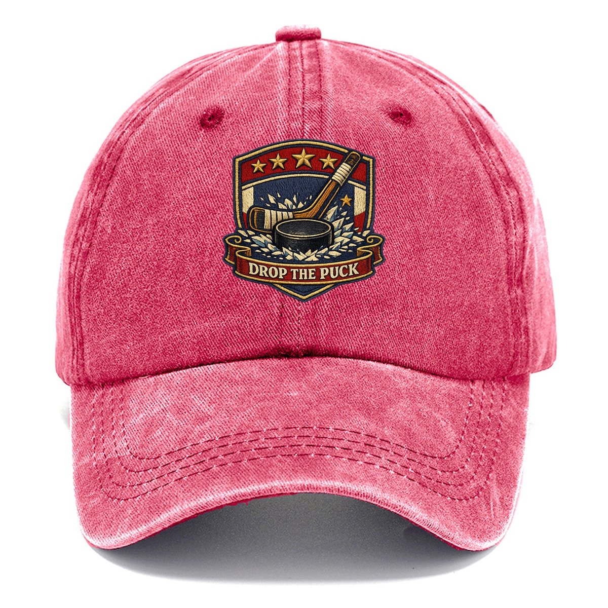 Ice Hockey Player Classic Cap – Pomegranate Blush