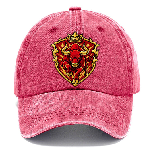 Spain Minimal Emblem Country Logos Classic Cap – Pomegranate Blush