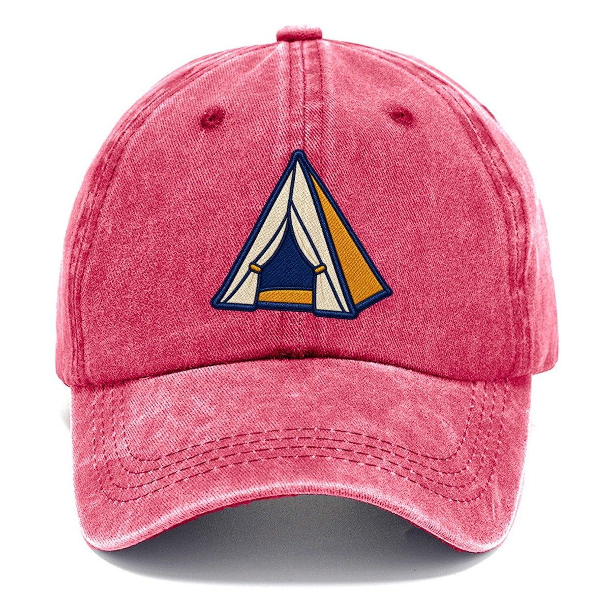 Dome Camping Tent Tiny Solo Marks Classic Cap – Pomegranate Blush
