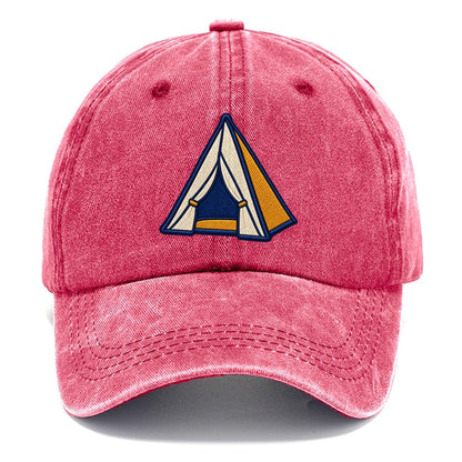Dome Camping Tent Tiny Solo Marks Classic Cap – Pomegranate Blush