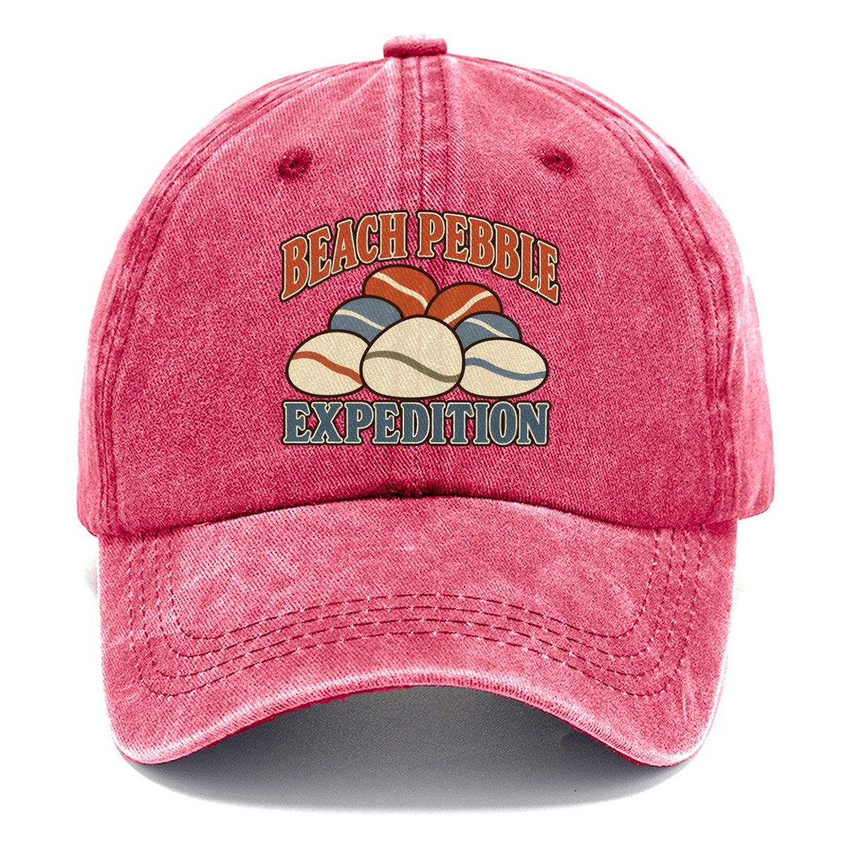 Beach Pebble Expedition Rocks And Minerals Classic Cap – Pomegranate Blush
