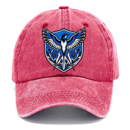 Estonia Minimal Emblem Country Logos Classic Cap – Pomegranate Blush