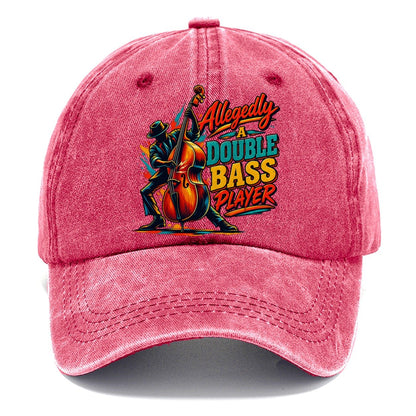Allegedly A Double Bass Player Music Instruments Classic Cap – Pomegranate Blush