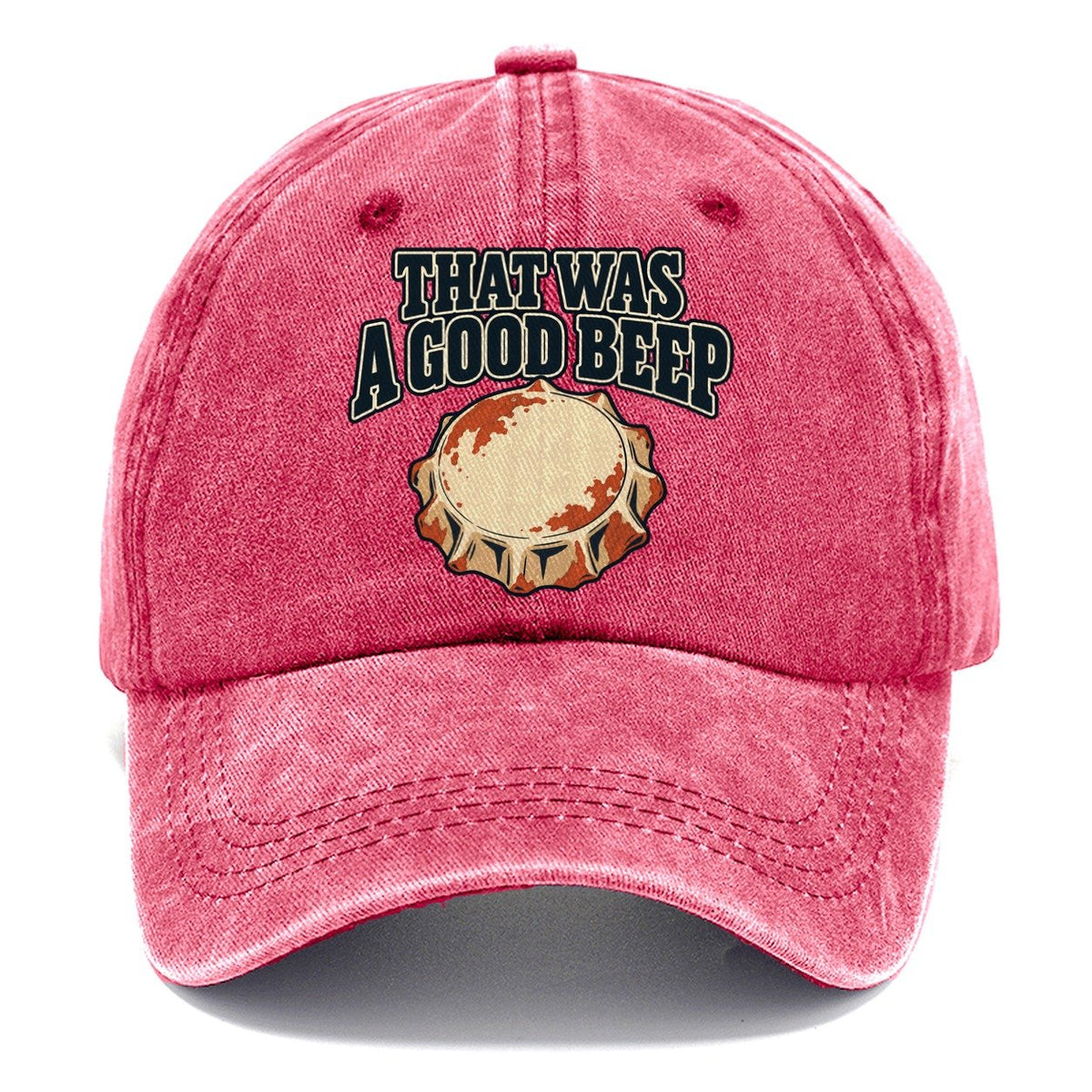 That Was A Good Beep Treasure Hunting Classic Cap – Pomegranate Blush