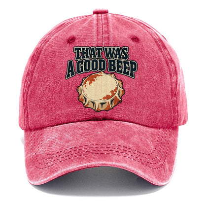 That Was A Good Beep Treasure Hunting Classic Cap – Pomegranate Blush