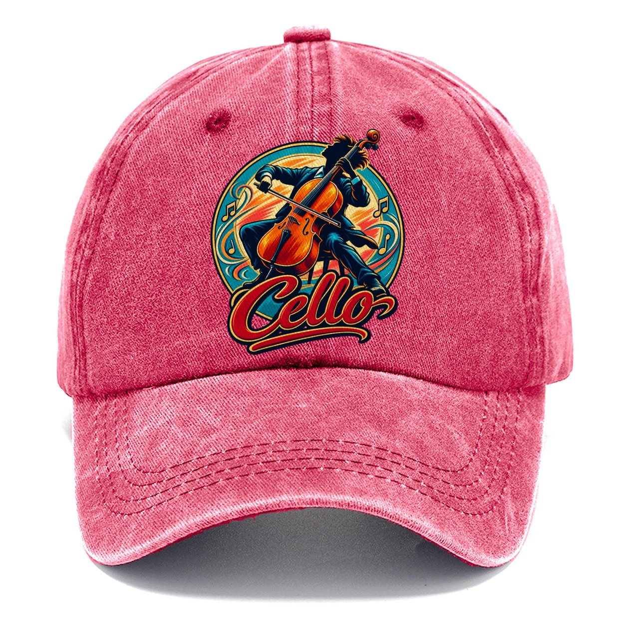 Cello Crest Music Instruments Classic Cap – Pomegranate Blush