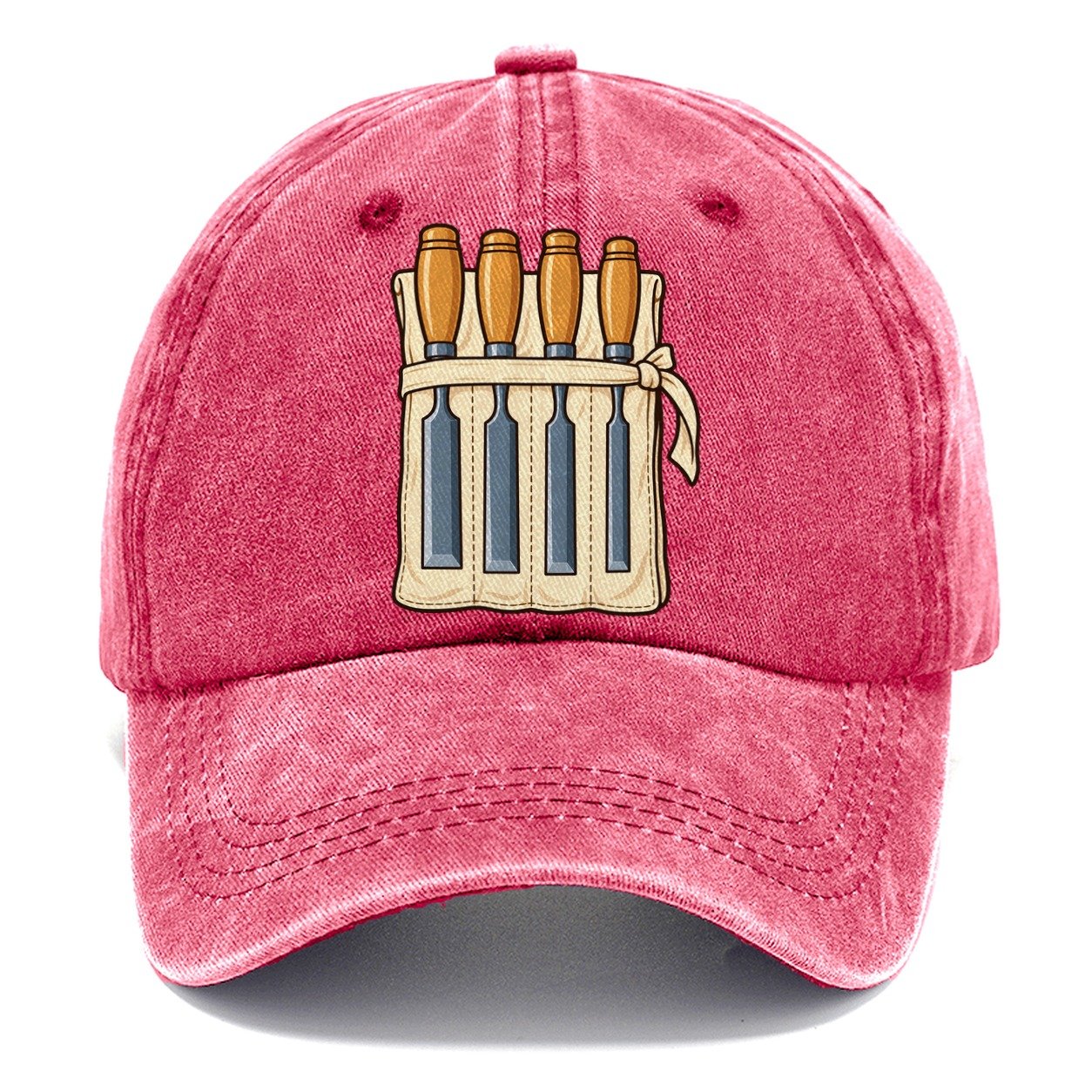 Chisel Roll Woodworking Classic Cap – Pomegranate Blush