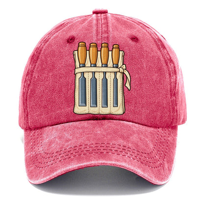 Chisel Roll Woodworking Classic Cap – Pomegranate Blush