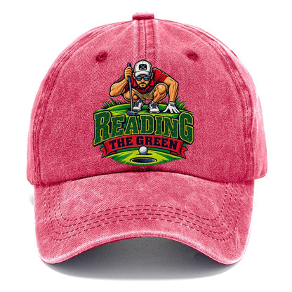 Reading The Green Golf Life Classic Cap – Pomegranate Blush
