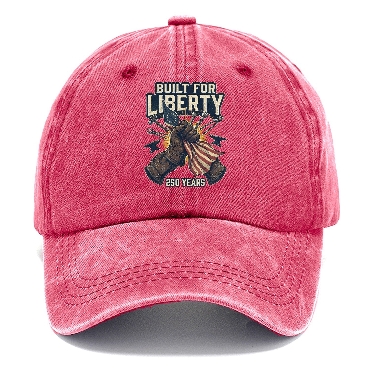 Built For Liberty V2 Classic Cap – Pomegranate Blush