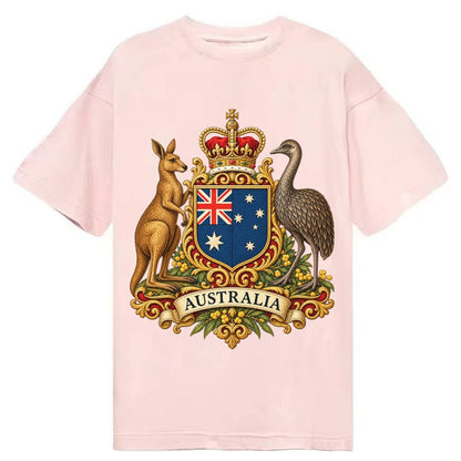 Heritage Coat Badge Classic T-shirt – Pink