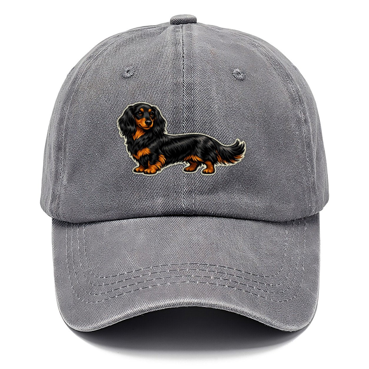 Black Tan Longhair Dachshund Classic Cap – Urban Haze