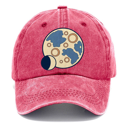 Lunar Surface Study Astronomy And Stargazing Classic Cap – Pomegranate Blush