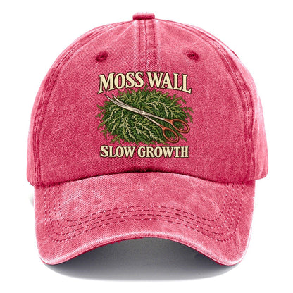 Moss Wall Slow Growth Aquarium Keeping Classic Cap – Pomegranate Blush