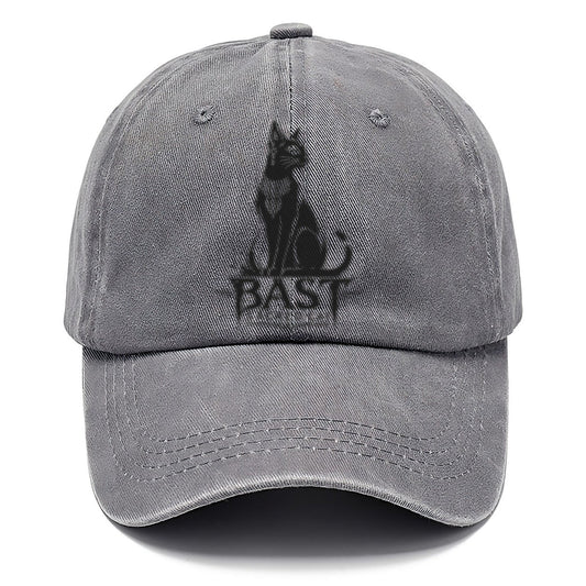Bast Cat Gestural Marks Classic Cap – Urban Haze