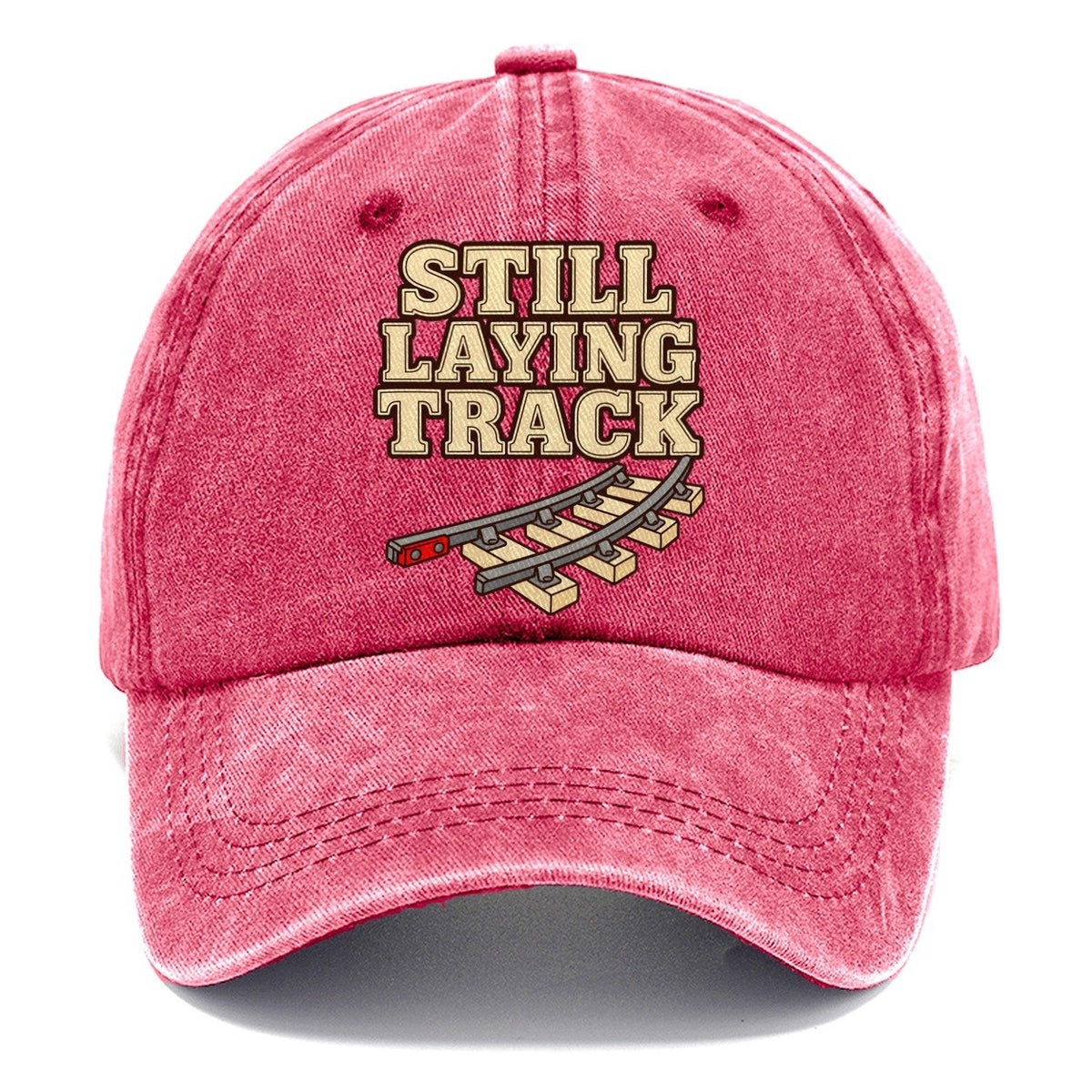 Still Laying Track Model Railways Classic Cap – Pomegranate Blush