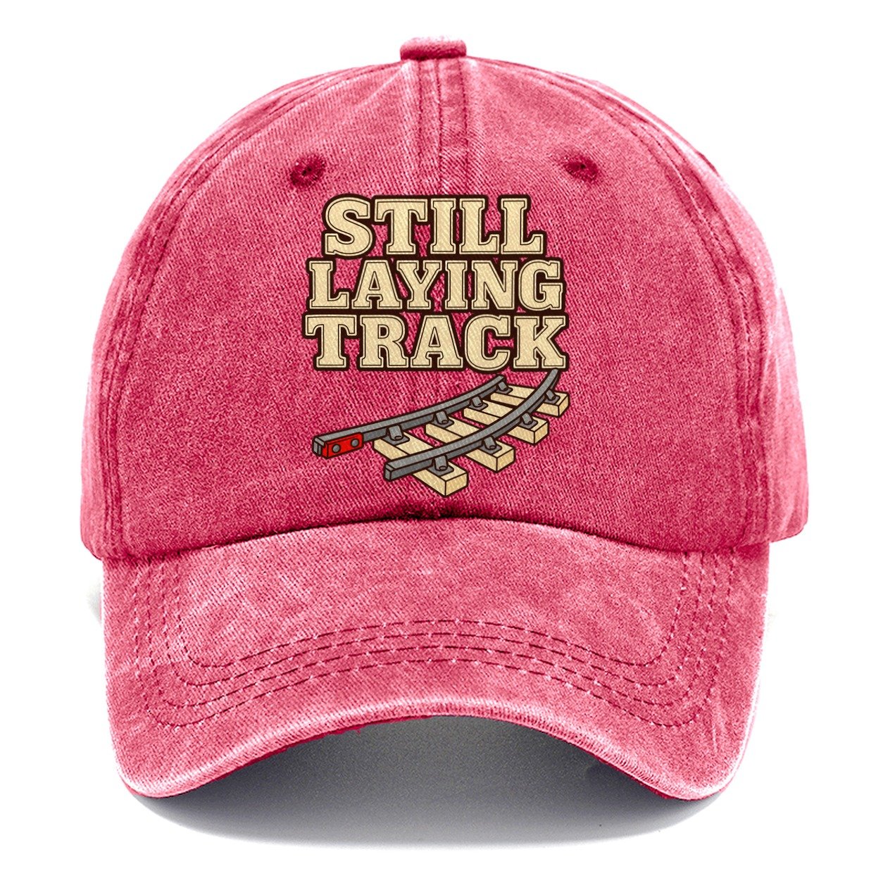 Still Laying Track Model Railways Classic Cap – Pomegranate Blush