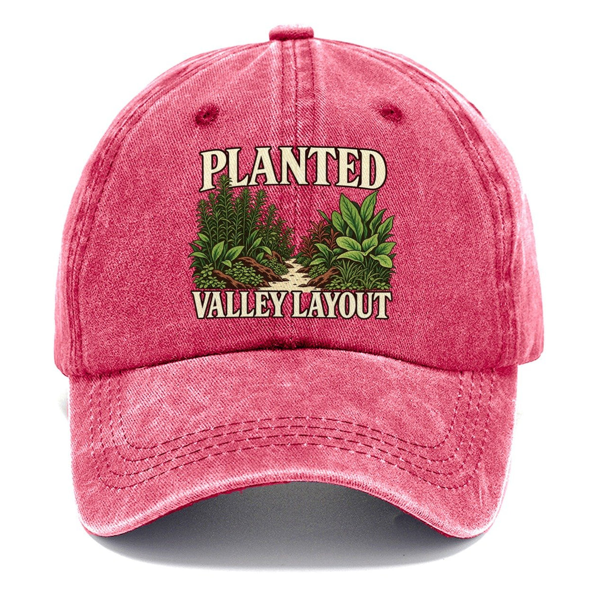 Planted Valley Layout Aquarium Keeping Classic Cap – Pomegranate Blush