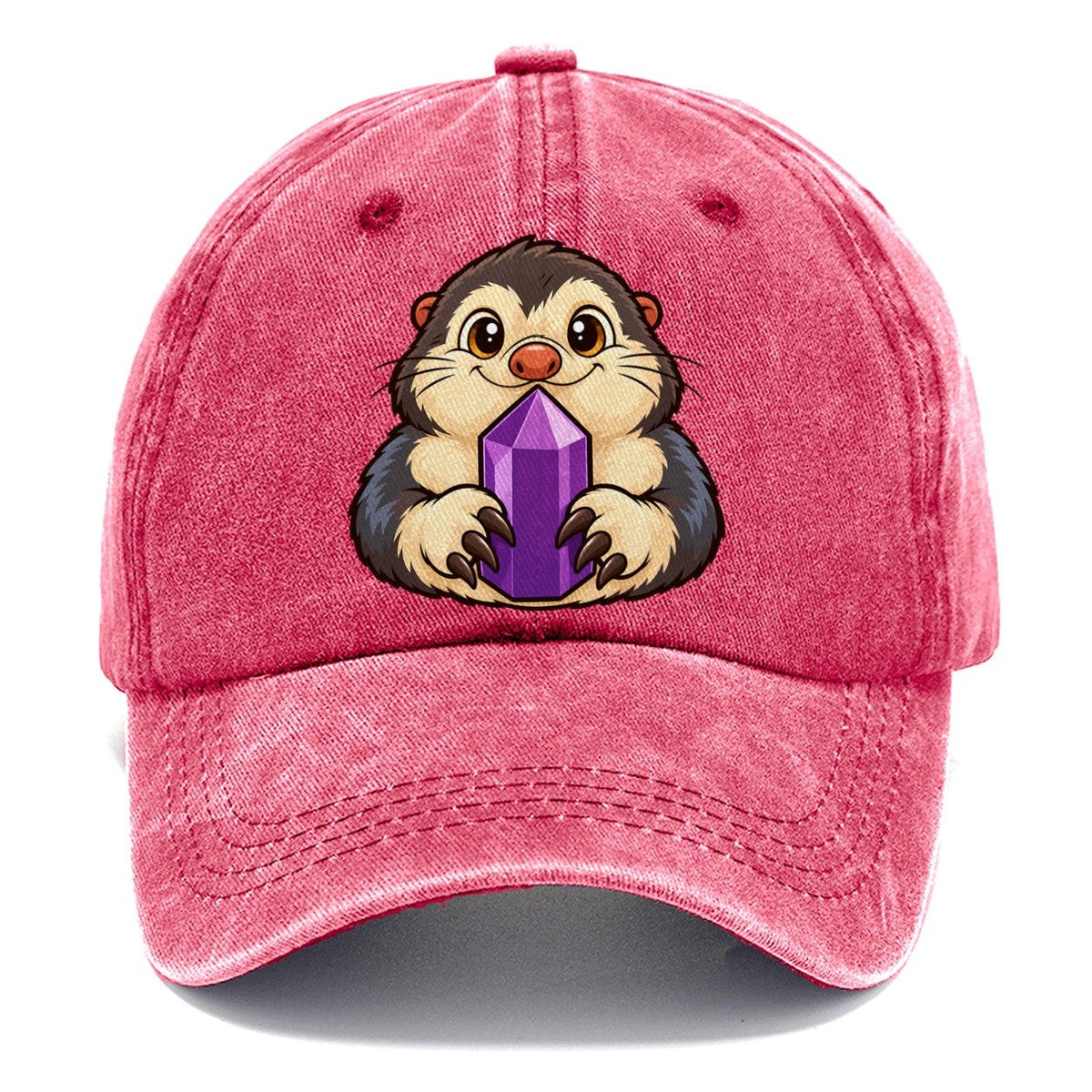 Pocket Thief Mole Rocks And Minerals Classic Cap – Pomegranate Blush