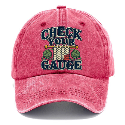 Check Your Gauge Yarn Crafts Classic Cap – Pomegranate Blush
