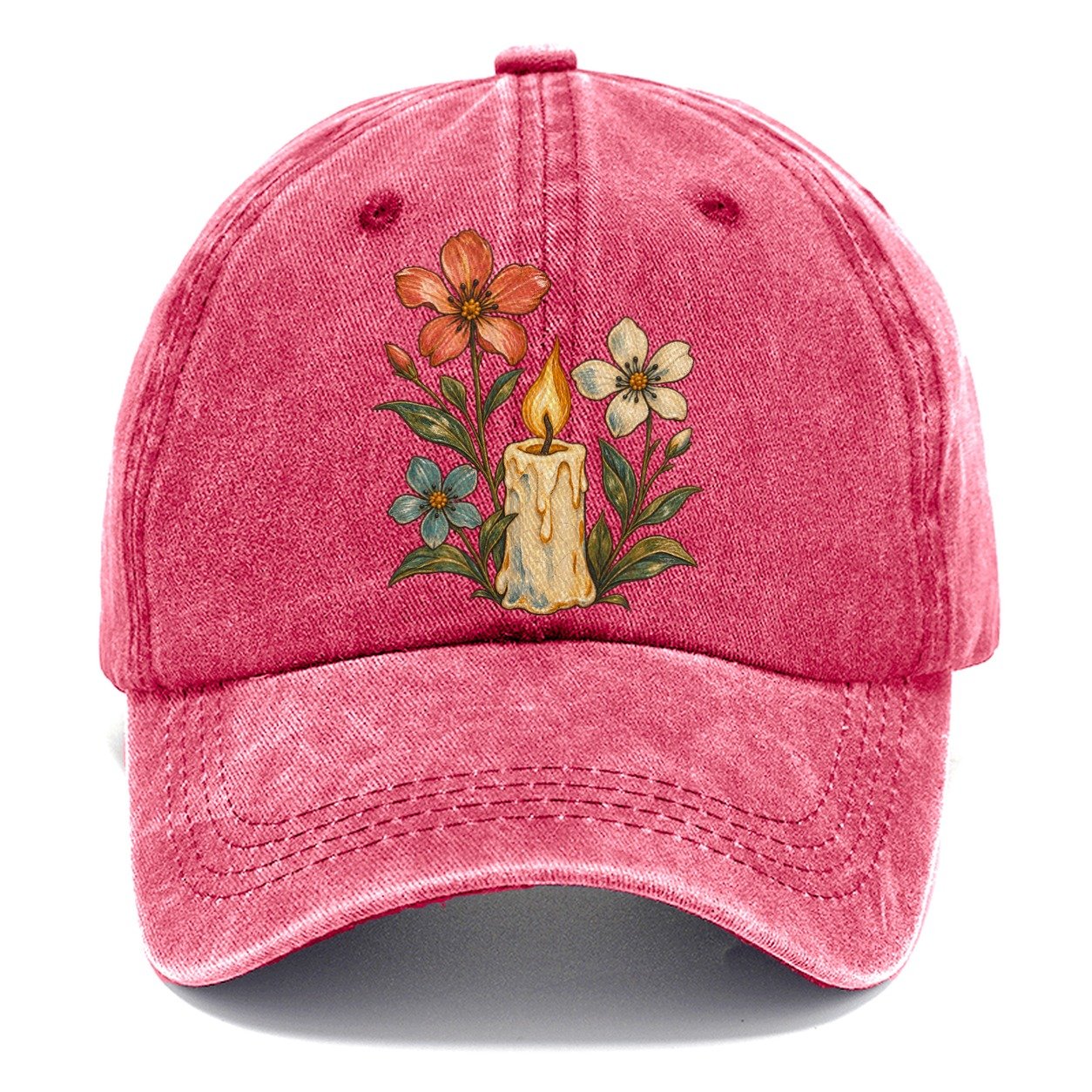Candle Wildflower Vigil Gentle Wild Classic Cap – Pomegranate Blush