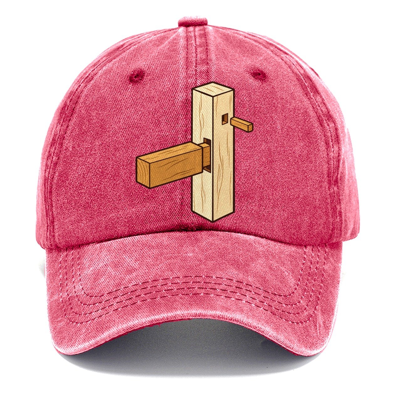 Mortise And Tenon Woodworking Classic Cap – Pomegranate Blush