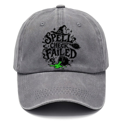 Spell Check Failed Slogan Witch Magic Classic Cap – Urban Haze