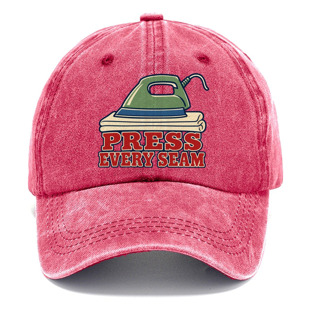 Press Every Seam Sewing And Quilting Classic Cap – Pomegranate Blush