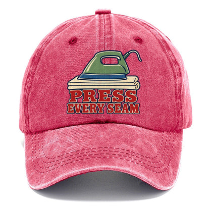 Press Every Seam Sewing And Quilting Classic Cap – Pomegranate Blush