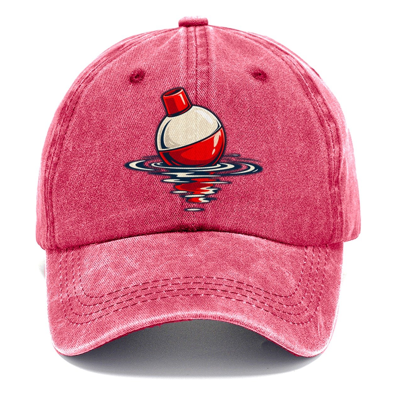 Bobber Float Fishing Elegant Classic Cap – Pomegranate Blush