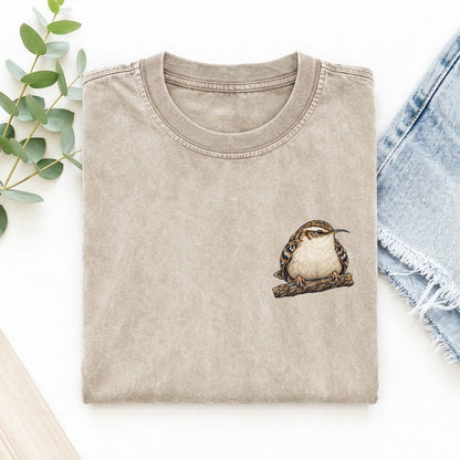 Treecreeper Bark Grip Left Chest Thread Signatures II Left Chest Vintage T-shirt – Off White