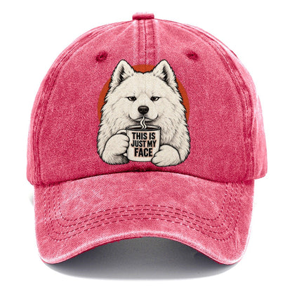 Samoyed Mug Truths Dog Mug Truths Classic Cap – Pomegranate Blush