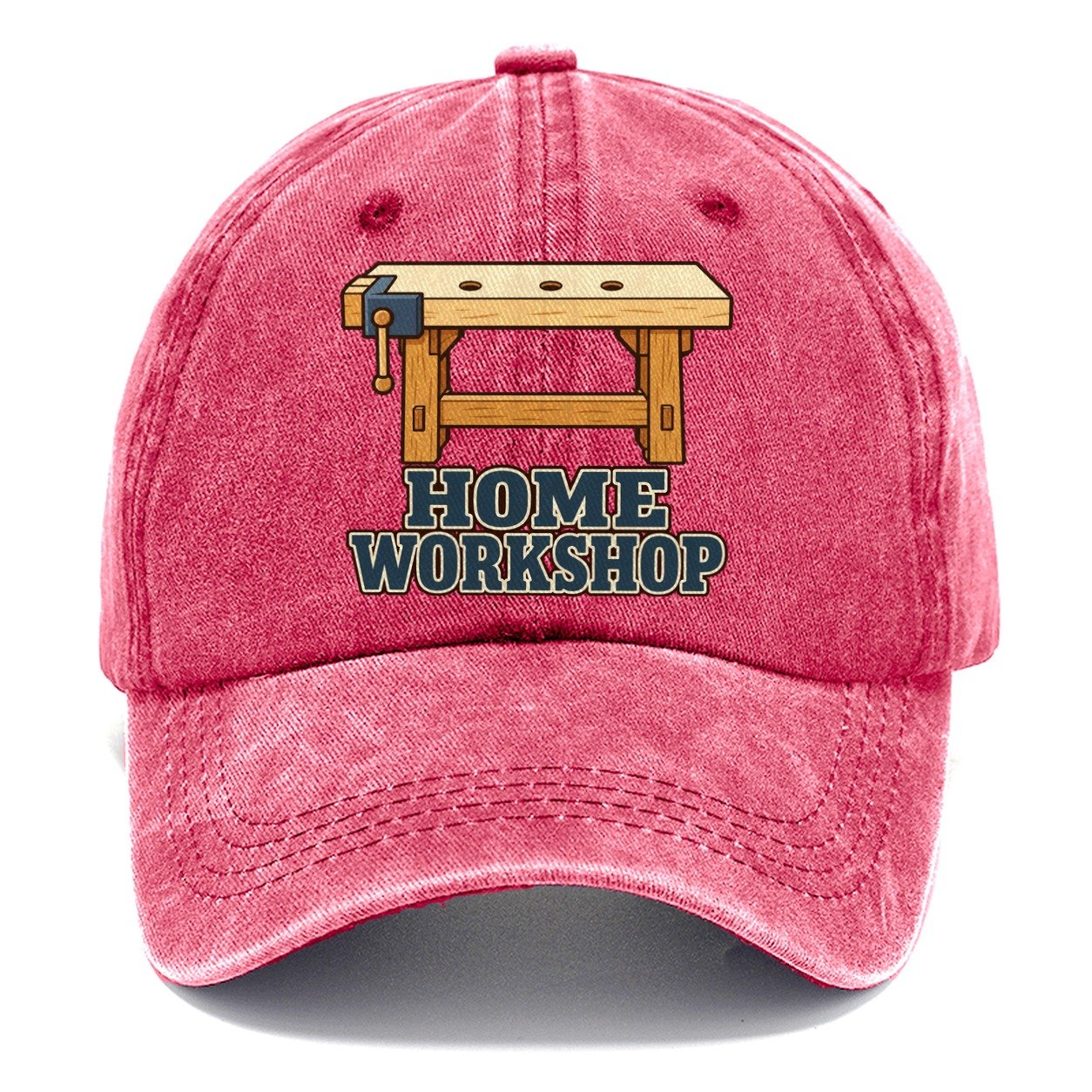 Home Workshop Woodworking Classic Cap – Pomegranate Blush