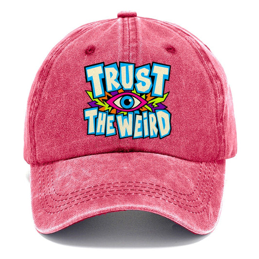 Trust The Weird Crazy Styles Classic Cap – Pomegranate Blush