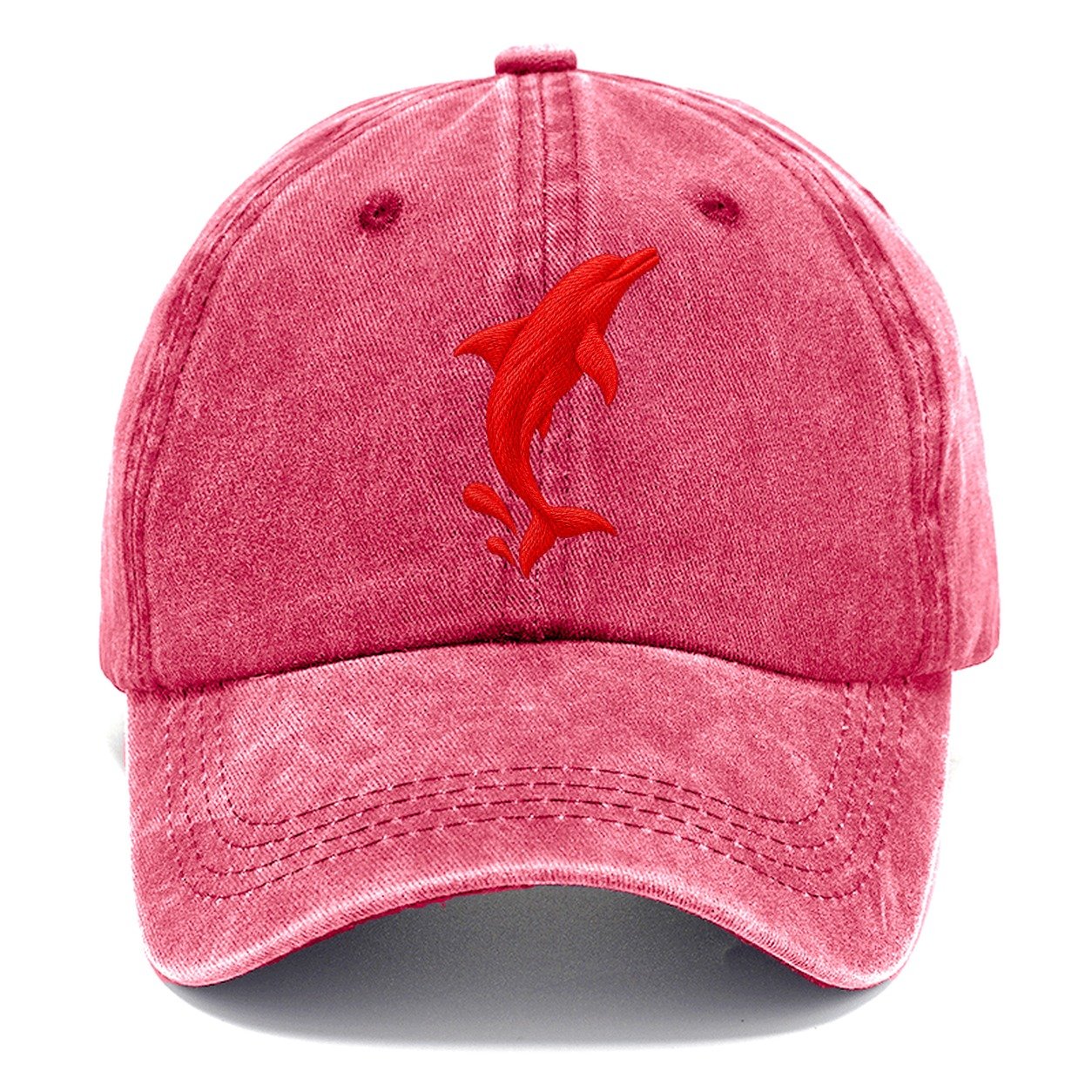 Dolphin Breach Arc Micro Motion Mark Classic Cap – Pomegranate Blush