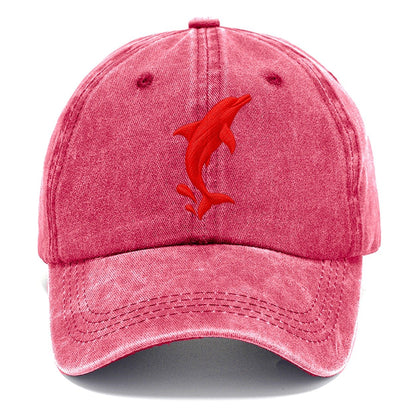 Dolphin Breach Arc Micro Motion Mark Classic Cap – Pomegranate Blush