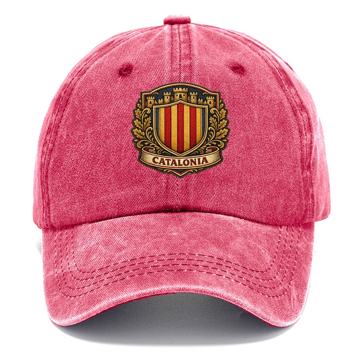 Catalan Heritage Classic Cap – Pomegranate Blush